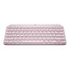 Logitech MX Keys Mini - Office - Tastatur - hinterleuchtet - Bluetooth - QWERTY - Nordisch (Dänisch / Finnisch / Norwegisch / Schwedisch) - rosé