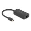 Delock - Netzwerkadapter - USB 3.0 - 2.5GBase-T - Schwarz