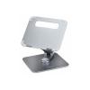 StarTech.com - Notebook-Ständer - 360° schwenkbar, teleskopische Höhenverstellung - Desktop - Silber