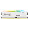 Kingston FURY Beast RGB - DDR5 - Kit - 64 GB: 2 x 32 GB - DIMM 288-PIN - 6000 MHz / PC5-48000 - CL30 - 1.4 V - ungepuffert - on-die ECC - weiß