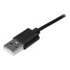 StarTech USB-C auf USB A Kabel - St / St - 0,5m - USB 2.0 - USB C Ladekabel - USB 2.0 Typ C zu Typ A Kabel - USB-Kabel - USB (M) zu USB-C (M) - USB 2.0 - 50 cm - Schwarz - für P / N: DKT30CVAGPD