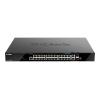 D-Link DGS 1520-28MP - Switch - L3 - Smart - 20 x 10 / 100 / 1000 (PoE+) + 4 x 2.5G (PoE+) + 2 x 10 Gigabit Ethernet + 2 x 10 Gigabit SFP+ - an Rack montierbar - PoE+ (370 W)