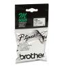 Brother M-K231BZ - Schwarz auf Weiß - Rolle (1,2 cm x 8 m) 1 Kassette(n) Etikettenband - für P-Touch PT-55, PT-65, PT-75, PT-80, PT-85, PT-90, PT-BB4, PT-M95