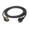 APC - Stromkabel - IEC 60320 C19 zu AS / NZS 3112 (M) - Wechselstrom 240 V - 15 A - 3 m - Schwarz - Australien - für P / N: SMT2200I-AR, SMT2200R2I-AR, SMT3000I-AR, SMT3000R2I-AR, SMX3000HVTUS, SRT10RMXLIX806