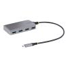 StarTech.com 4 Port USB C Hub - USB C auf 4x USB-A 5Gbit / s Hub - Mini Hub - Hub - 4 x USB 3.2 Gen 1 + 1 x micro-USB - Desktop
