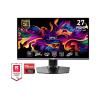 MSI MPG 271QRXDE QD-OLED - OLED-Monitor - Gaming - 67.3 cm (26.5") - 2560 x 1440 WQHD @ 360 Hz - 1000 cd / m² - 1500000:1 - DisplayHDR 400 True Black - 0.03 ms - 2xHDMI, DisplayPort, USB-C - Schwarz