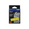 Brother HSe-621E - Schwarz auf Gelb - Roll (0,9 cm x 1,5 m) 1 Kassette(n) hängende Box - Schrumpfschlauchtape - für P-Touch PT-D800W, PT-E550WVP