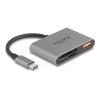 Delock - Kartenleser (SD, microSD) - USB-C