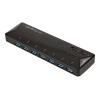 StarTech.com 7 Port USB 3.0 Hub plus dediziertem Ladeport - 2 x 2,4A Port - Desktop Hub und Schnellladestation - USB-Umschalter für die gemeinsame Nutzung von Peripheriegeräten - 7 x SuperSpeed USB 3.0 - Desktop - für P / N: USB312SAT3CB, USB315CB2M, U