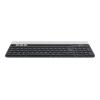 Logitech K780 Multi-Device - Tastatur - kabellos - Bluetooth, 2.4 GHz - GB - weiß