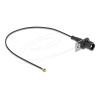 Delock - Antennenkabel - FAKRA A-Stecker (W) zu MHF I (M) - 20 cm - 1.13 mm - Koax - Jet Black, RAL 9005