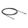 Delock - Netzwerkkabel - HFBR 4501Z (M) zu HFBR 4511Z (M) - 3 m - 2.2 mm - Glasfaser - Simplex - Schwarz
