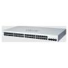 Cisco CBS220-48T-4G managed Layer2 Switch: - 16x10 / 100 / 1000 Base-T (RJ45) + 4x1GE SFP Uplink Ports, - Switching Capacity:104Gbps, incl. rack-&wallmount Kit, - kein stacking, kein PoE,