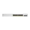 Cisco CBS220-24FP-4X managed Layer2 Switch: - 16x10 / 100 / 1000 Base-T (RJ45) + 4x10GE SFP+ Uplink Ports, - Switching Capacity:128Gbps, incl. rack-&wallmount Kit, - kein stacking, liefert 382W PoE+,