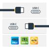 StarTech.com USB-C auf USB-C Kabel mit 5A Power Delivery - St / St - 2m - USB 2.0 - USB-IF zertifiziert - USB Typ C Kabel - USB-Kabel - 24 pin USB-C (M) zu 24 pin USB-C (M) - Thunderbolt 3 / USB 2.0 - 5 A - 2 m - weiß