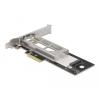 Delock Wechselrahmen PCI Express Karte für 1 x M.2 NMVe SSD - Low Profile Formfaktor