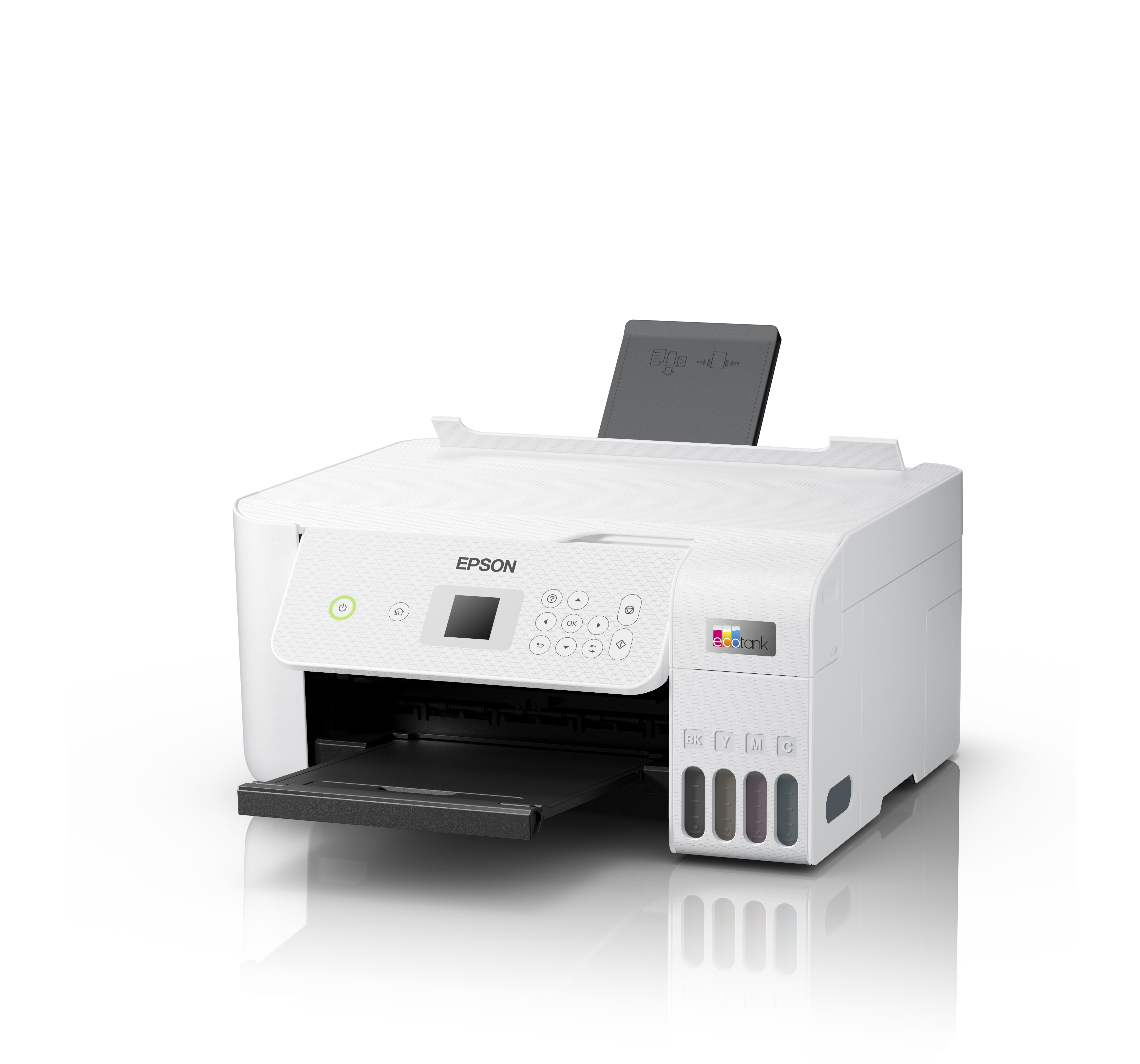 Epson EcoTank ET-2826 - Multifunktionsdrucker - Farbe - Tintenstrahl -  nachfüllbar - A4 (Medien) - bis zu 10 Seiten / Min. (Drucken) - 100 Blatt -  USB, Wi-Fi - weiß - Epson - Produkte & Angebote für Ihr Unternehmen | A1.net