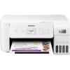 Epson EcoTank ET-2826 - Multifunktionsdrucker - Farbe - Tintenstrahl - nachfüllbar - A4 (Medien) - bis zu 10 Seiten / Min. (Drucken) - 100 Blatt - USB, Wi-Fi - weiß