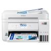 Epson EcoTank ET-4856 - Multifunktionsdrucker - Farbe - Tintenstrahl - nachfüllbar - A4 (Medien) - bis zu 15.5 Seiten / Min. (Drucken) - 250 Blatt - 33.6 Kbps - USB, LAN, Wi-Fi - weiß