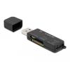 Delock SuperSpeed USB Card Reader für SD / Micro SD / MS Speicherkarten