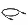 Delock USB4 - 40 Gbps Kabel koaxial 0,8 m