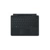 Microsoft Surface Pro Signature Keyboard - Tastatur - mit Touchpad, Beschleunigungsmesser, Surface Slim Pen 2 Ablage- und Ladeschale - QWERTZ - Deutsch - Schwarz - für Surface Pro 8, Pro X