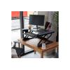 STAND, TABLE TOP, WORKFIT-T, ERGOTRON BLACK