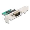Delock - Serieller Adapter - USB (M) zu DB-9 (M) mit Schrauben - 30 cm - unterstützt RS-232 serielle Schnittstelle
