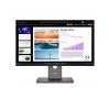 Lenovo ThinkVision P24Q-40 - LED-Monitor - 61 cm (24") (23.8" sichtbar) - 2560 x 1440 QHD @ 120 Hz - IPS - 300 cd / m² - 1500:1 - HDR10 - 4 ms - HDMI, DisplayPort - Raven Black