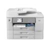 Brother MFC-J6957DW - Multifunktionsdrucker - Farbe - Tintenstrahl - A3 / Ledger (Medien) - bis zu 25 Seiten / Min. (Kopieren) - bis zu 30 Seiten / Min. (Drucken) - 850 Blatt - 33.6 Kbps - USB 2.0, LAN, Wi-Fi(n), NFC, USB 2.0-Host