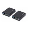 StarTech.com - Extender Kit - Kurzstreckenmodem - Ethernet over VDSL2, 100Mb LAN - 10Base-T, 100Base-TX - 4 Anschlüsse - bis zu 1 km - TAA-konform