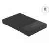 Delock Externes Gehäuse für 2.5 Zoll SATA HDD / SSD mit SuperSpeed USB Typ Micro-B Buchse - werkzeugfrei