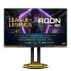 AOC Gaming AG275QXL - League of Legends Edition - AGON Series - LED-Monitor - Gaming - 68.6 cm (27") - 2560 x 1440 QHD @ 165 Hz - IPS - 400 cd / m² - 1000:1 - DisplayHDR 400 - 1 ms - 2xHDMI, 2xDisplayPort - Lautsprecher - strukturiertes Mattschwarz, Ma