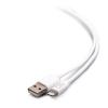 C2G 6ft Lightning to USB A - Power, Sync and Charging Cable - MFi - White - Lightning-Kabel - USB männlich zu Lightning männlich - 1.83 m - weiß
