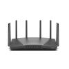 Synology RT6600AX - - Wireless Router - 4-Port-Switch - 1GbE, 2.5GbE - WAN-Ports: 2 - Wi-Fi 6 - Tri-Band