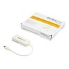 StarTech.com US1GC301AUW USB Netzwerkadapter (Ethernet Adapter mit extra USB Anschluss, USB 3.0, Thunderbolt 3 komp.) Weiß - Netzwerkadapter - USB-C - Gigabit Ethernet + USB 3.1 Gen 2 - weiß