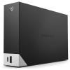 Seagate One Touch with hub STLC12000402 - Festplatte - 12 TB - extern (Stationär) - USB 3.0 - Schwarz - mit Seagate Rescue Data Recovery