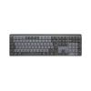 Logitech Master Series MX Mechanical - Tastatur - hinterleuchtet - kabellos - Bluetooth LE - QWERTZ - Deutsch - Tastenschalter: Linear - Graphite