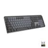 Logitech Master Series MX Mechanical - Tastatur - hinterleuchtet - kabellos - Bluetooth LE - QWERTY - US International - Tastenschalter: Clicky - Graphite