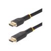 StarTech.com 10 m Aktives HDMI Kabel 4k, High-Speed HDMI 2.0 ARC Kabel - Highspeed - HDMI-Kabel mit Ethernet - HDMI männlich zu HDMI männlich - 10 m - Schwarz