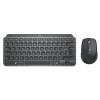 Logitech MX Keys Mini Combo for Business - Tastatur-und-Maus-Set - hinterleuchtet - kabellos - Bluetooth LE - AZERTY - Französisch - Graphite