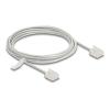 Delock - Patch-Kabel - RJ-45 (M) kurz zu RJ-45 (M) kurz - 3 m - 2.6 mm - UTP - CAT 6 - geformt, ultradünn - Grau