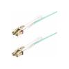StarTech.com 5m LC / LC-UPC OM4 Multimode Glasfaser Patchkabel, Push-Pull - Patch-Kabel - LC / UPC Multi-Modus (M) zu LC / UPC Multi-Modus (M) - 5 m - 5 m - 2.9 mm - Glasfaser - Duplex - 50 / 125 Mikrometer - OM3 / OM4 - halogenfrei, geformt, bis zu 100 G