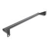 Delock - Kabelführungsplatte für Schaltschrank - depth adjustable 40 - 90 mm - Schwarz - 1U - 48.3 cm (19")