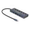 Delock - Dockingstation - USB-C / Thunderbolt 3 / Thunderbolt 4 - HDMI - 1GbE
