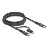 Typ-A Einbaubuchse mit Kabelpeitsche Stecker, USB 2.0, Daten, Datenübertragung