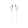 HyperJuice - USB-Kabel - USB-C (M) zu USB-C (M) - USB 2.0 - 2 m - erweiterter Leistungsbereich (EPR), USB Power Delivery (240W) - weiß