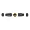 Delock Kabelverbinder RJ45 Buchse zu RJ45 Buchse mit M23 Gewinde geeignet für Cat.6a / Cat.7 Netzwerkkabel IP68 staub- und wasserdicht