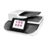 Dokumentenscanner - Duplex - 216 x 864 mm - 600 dpi x 600 dpi - bis zu 92 Seiten / Min. (einfarbig) / bis zu 92 Seiten / Min. (Farbe) - automatischer Dokumenteneinzug (150 Blätter) - bis zu 10000 Scanvorgänger / Tag -  USB 2.0, Gigabit LAN, USB 2.0 (Host)