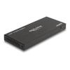 Delock - Video / Audio-Schalter - 4K, 60 Hz, mit Downscaling - 4 x HDMI - Desktop